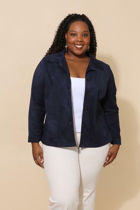 Cami navy blue jacket